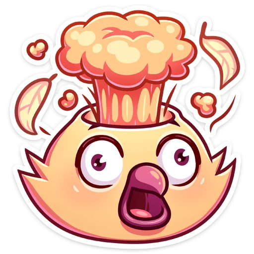 🤯 Стикер «Пепелок» для Telegram