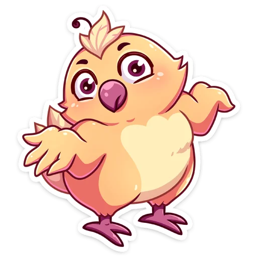 🤷‍♀ Стикер «Пепелок» для Telegram