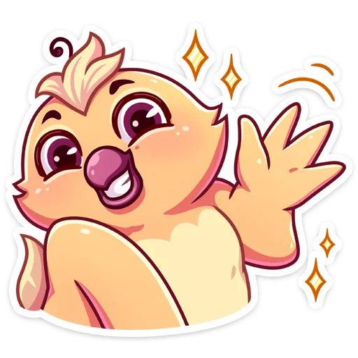 👋 Стикер «Пепелок» для Telegram