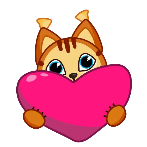 ❤ Стикер «Тихоня» для Telegram