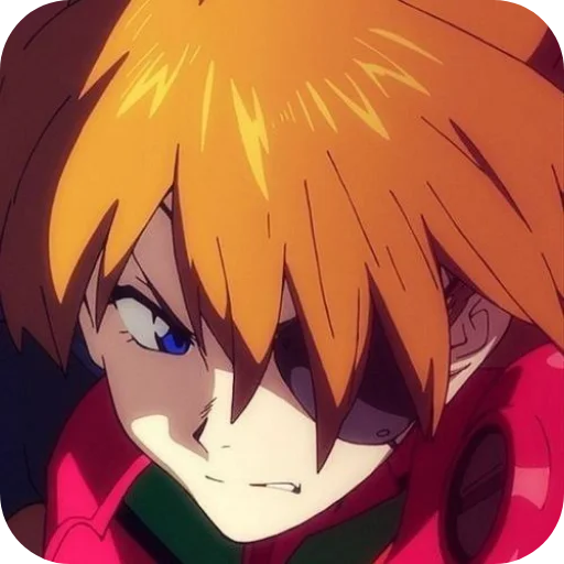 🧡 Стикер «Aska Langley» для Telegram
