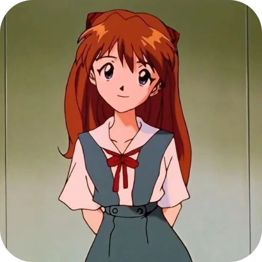 🧡 Стикер «Aska Langley» для Telegram