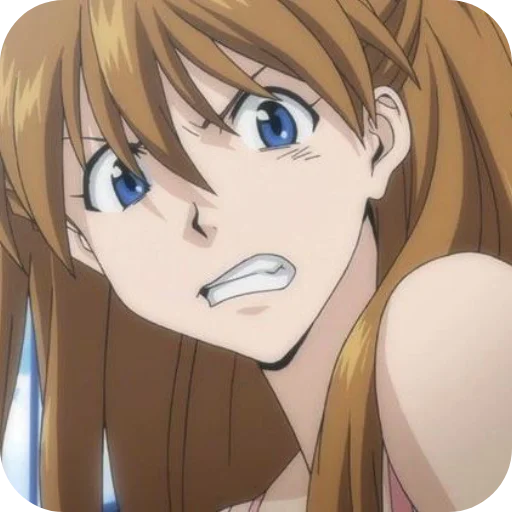 🧡 Стикер «Aska Langley» для Telegram