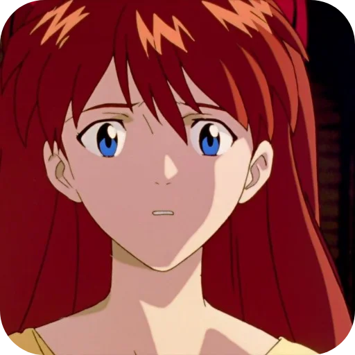 🧡 Стикер «Aska Langley» для Telegram