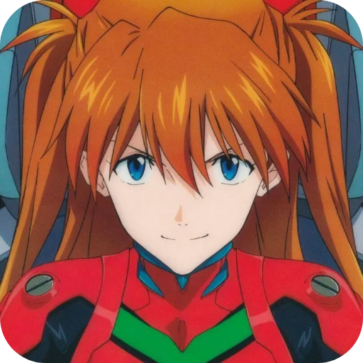 🧡 Стикер «Aska Langley» для Telegram