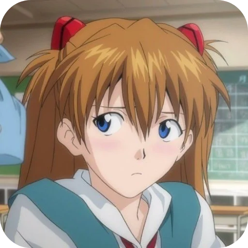 🧡 Стикер «Aska Langley» для Telegram