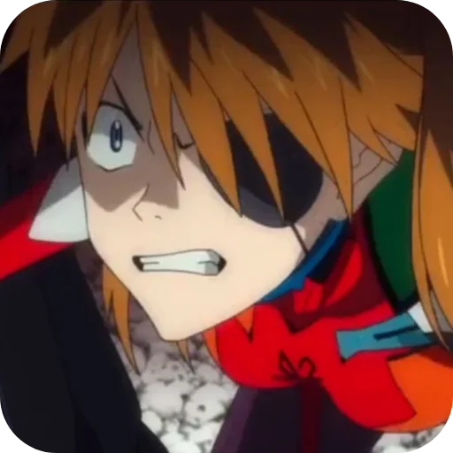 🧡 Стикер «Aska Langley» для Telegram