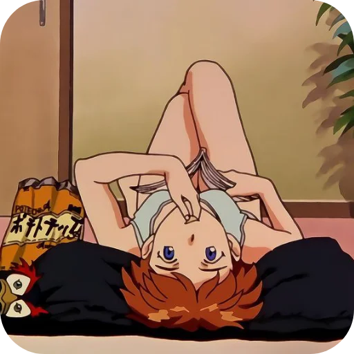 🧡 Стикер «Aska Langley» для Telegram