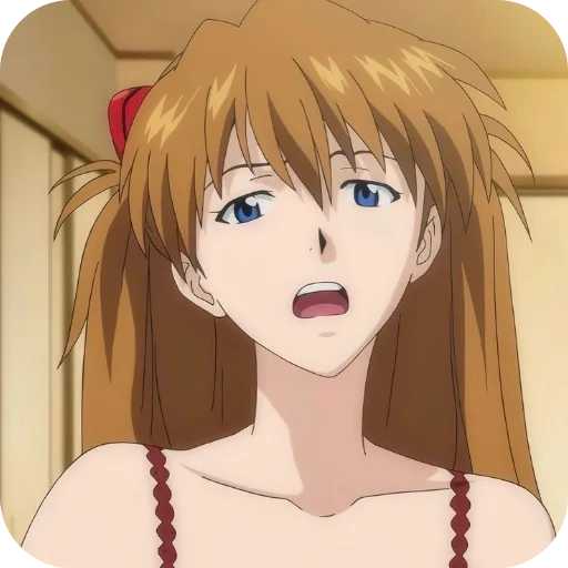 🧡 Стикер «Aska Langley» для Telegram