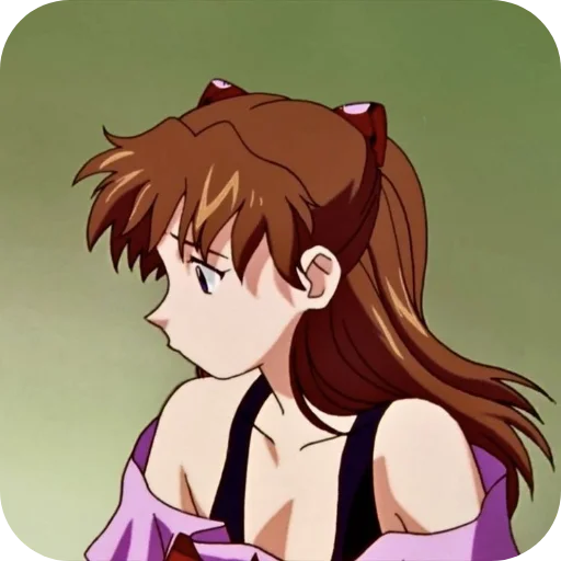 🧡 Стикер «Aska Langley» для Telegram