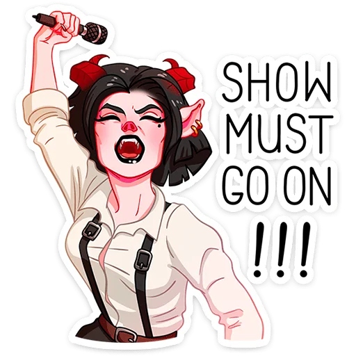 💃 Стикер «Альматея» для Telegram