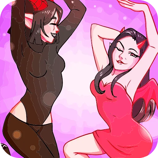 💃 Эмодзи «Асмодея» для Telegram