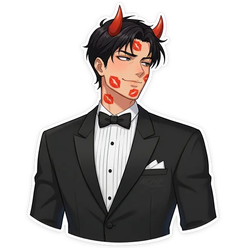 💋 Стикер «Бойчик» для Telegram