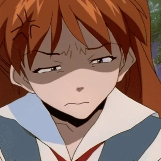 😑 Стикер «A lot of Asuka (Evangelion)» для Telegram