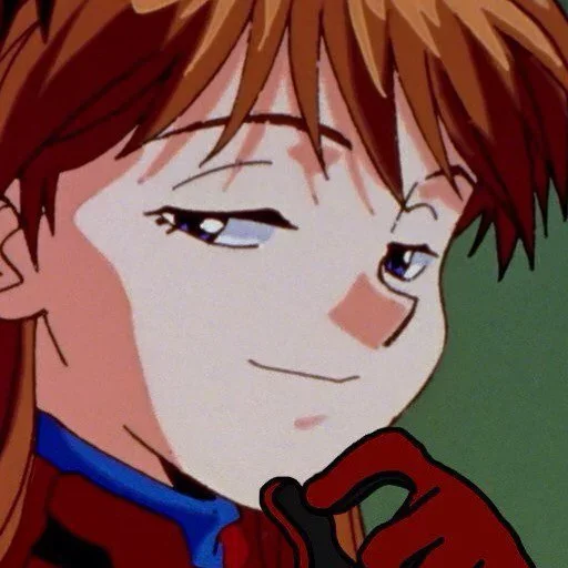 😏 Стикер «A lot of Asuka (Evangelion)» для Telegram