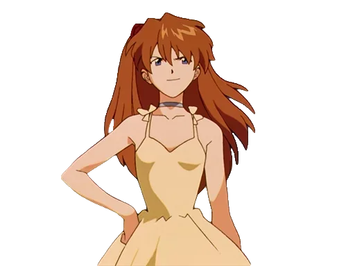 🙂 Стикер «A lot of Asuka (Evangelion)» для Telegram