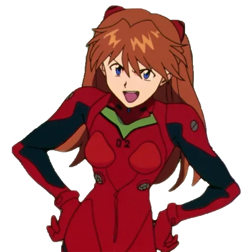 😀 Стикер «A lot of Asuka (Evangelion)» для Telegram