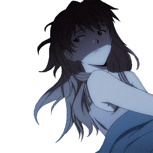 😒 Стикер «A lot of Asuka (Evangelion)» для Telegram