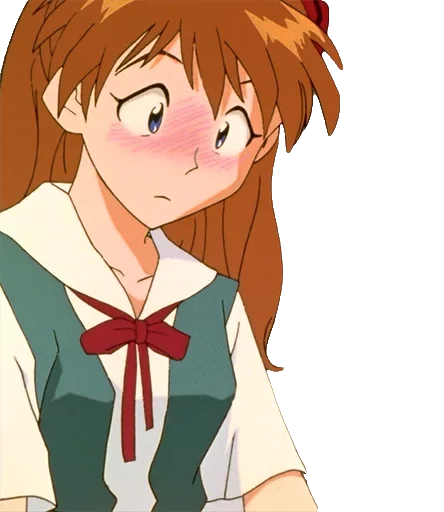 😳 Стикер «A lot of Asuka (Evangelion)» для Telegram