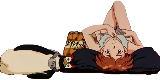 🙂 Стикер «A lot of Asuka (Evangelion)» для Telegram