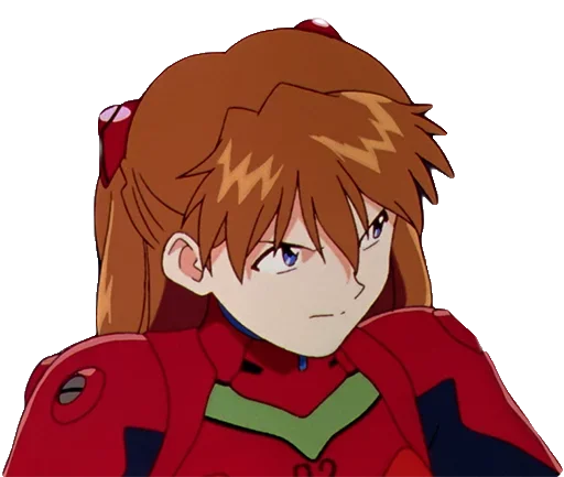 😒 Стикер «A lot of Asuka (Evangelion)» для Telegram