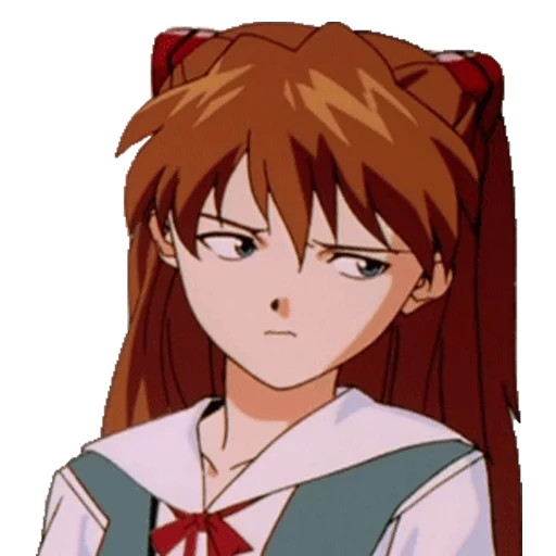 😳 Стикер «A lot of Asuka (Evangelion)» для Telegram