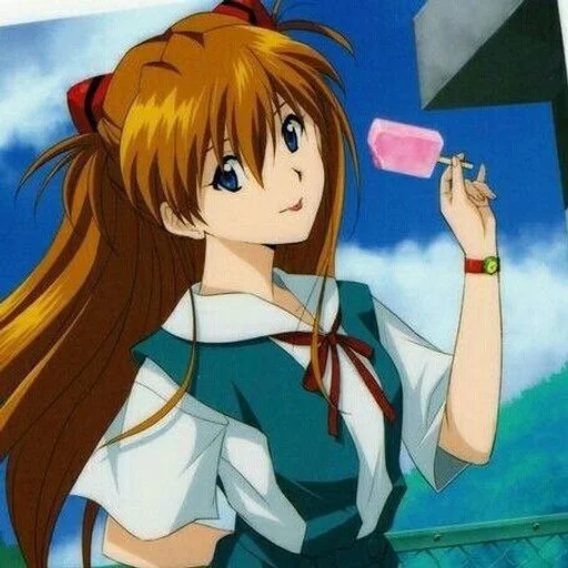 🍨 Стикер «Aska» для Telegram