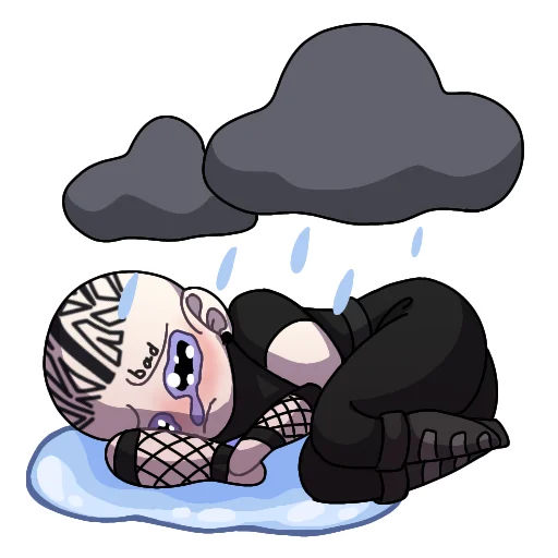😭 Стикер «Asper X» для Telegram
