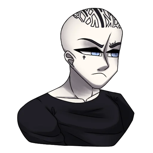 🗿 Стикер «Asper X» для Telegram