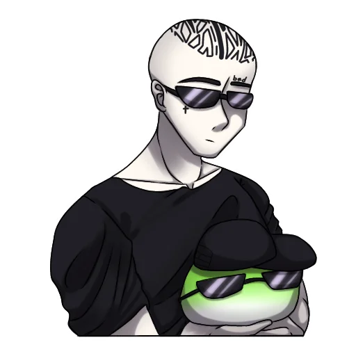 😎 Стикер «Asper X» для Telegram