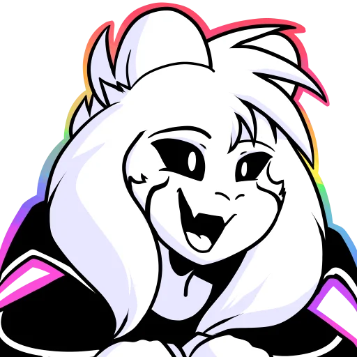 😃 Стикер «Asriel» для Telegram