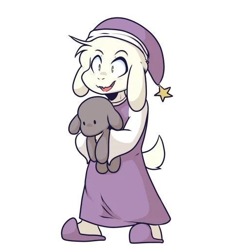 😃 Стикер «Asriel» для Telegram