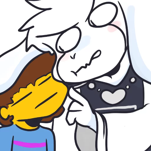 😡 Стикер «Asriel» для Telegram