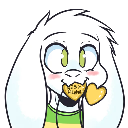 💛 Стикер «Asriel» для Telegram