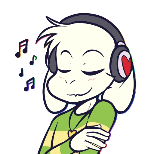 🎵 Стикер «Asriel» для Telegram