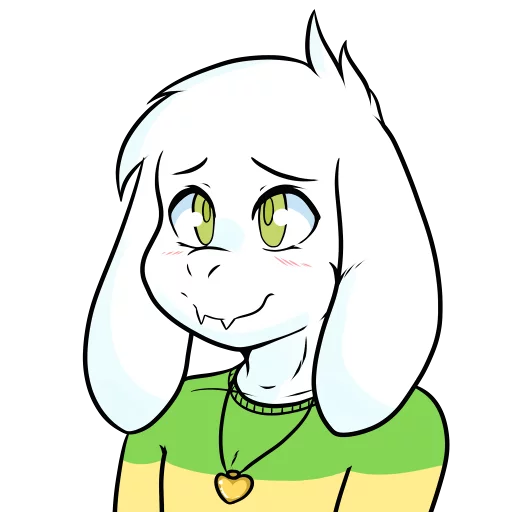 🙂 Стикер «Asriel» для Telegram