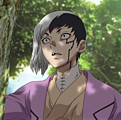 🗿 Стикер «Gen Asagiri» для Telegram