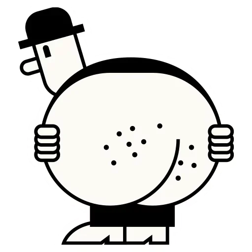 😣 Стикер «AssHogolik» для Telegram