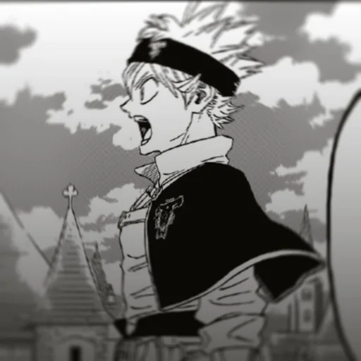 ☘️ Стикер «Black clover» для Telegram