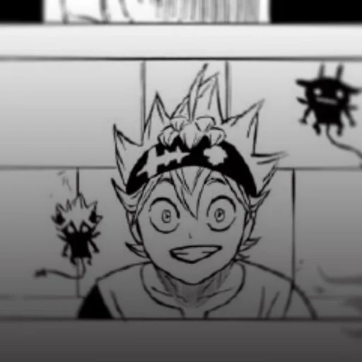 🍀 Стикер «Black clover» для Telegram