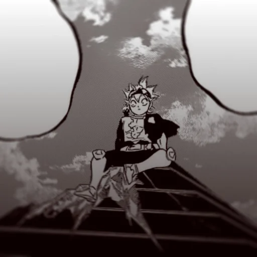 🍀 Стикер «Black clover» для Telegram