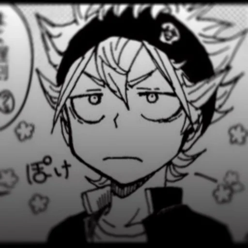 ☘️ Стикер «Black clover» для Telegram