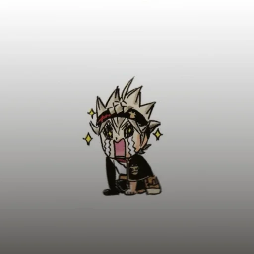 ☘️ Стикер «Black clover» для Telegram