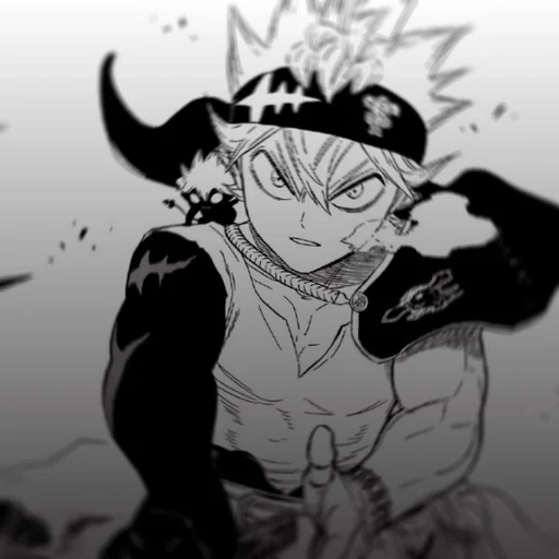 🍀 Стикер «Black clover» для Telegram