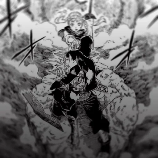 🍀 Стикер «Black clover» для Telegram