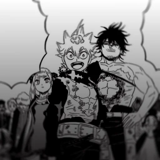 🍀 Стикер «Black clover» для Telegram
