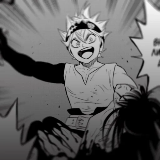 🍀 Стикер «Black clover» для Telegram