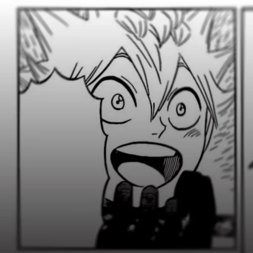 ☘️ Стикер «Black clover» для Telegram