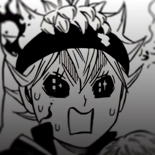 ☘️ Стикер «Black clover» для Telegram