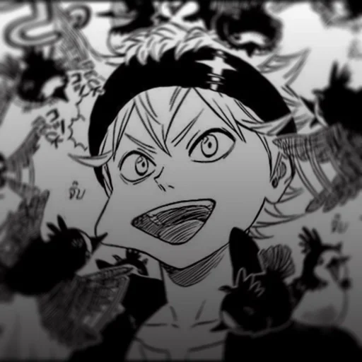 🍀 Стикер «Black clover» для Telegram